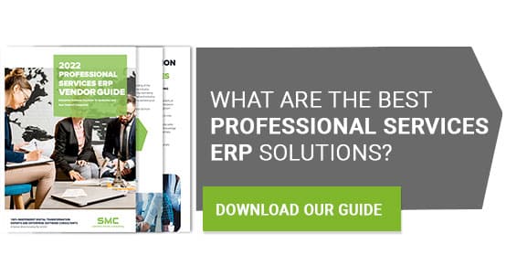 Professional services ERP Guide CTA